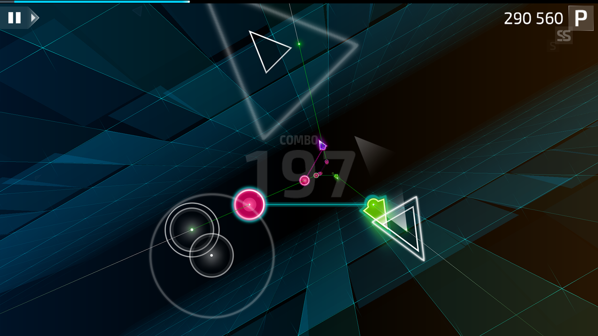 Protocol:hyperspace Diver Game Screenshot