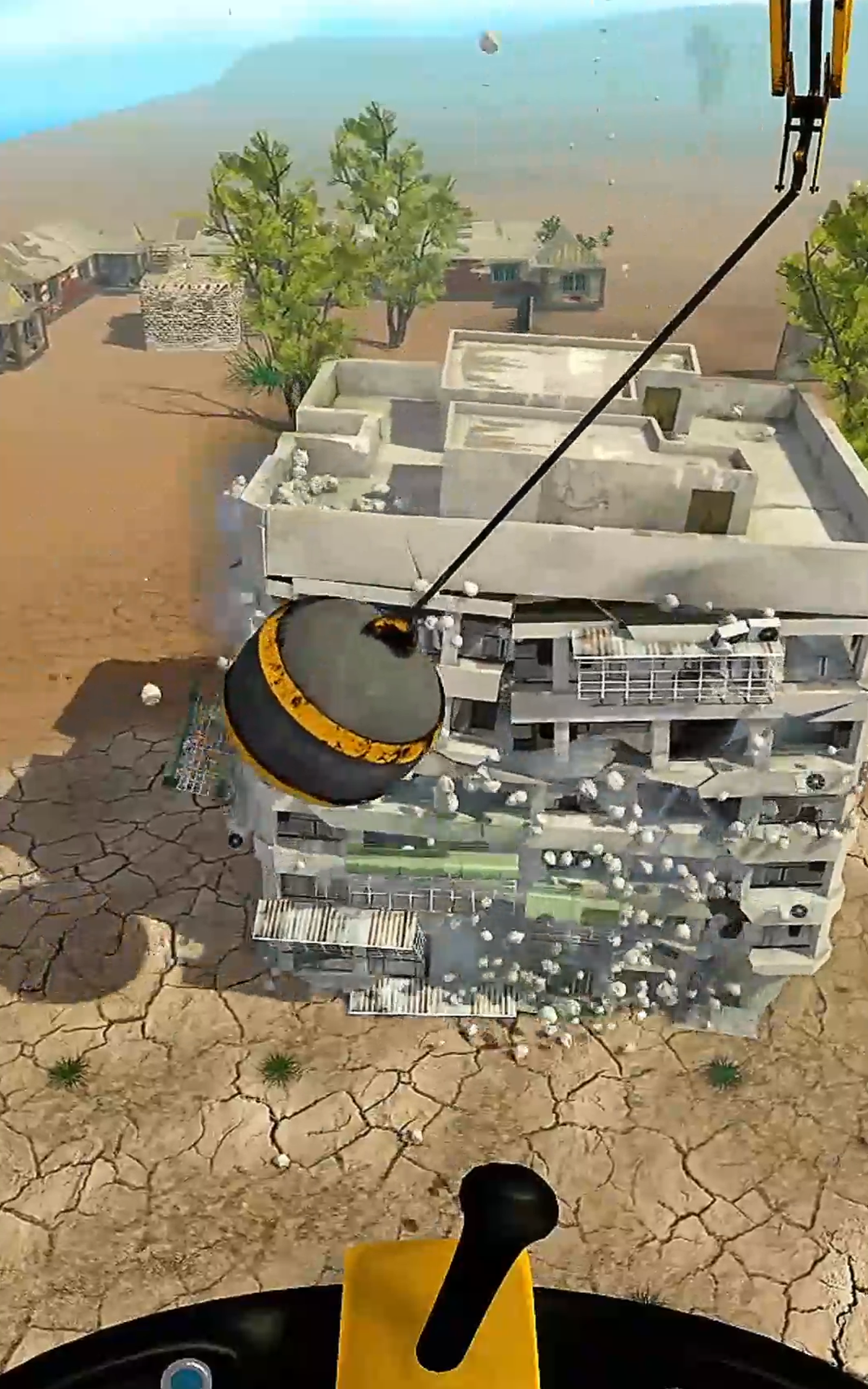 Captura de Tela do Jogo Dozer Demolish: City Tear Down