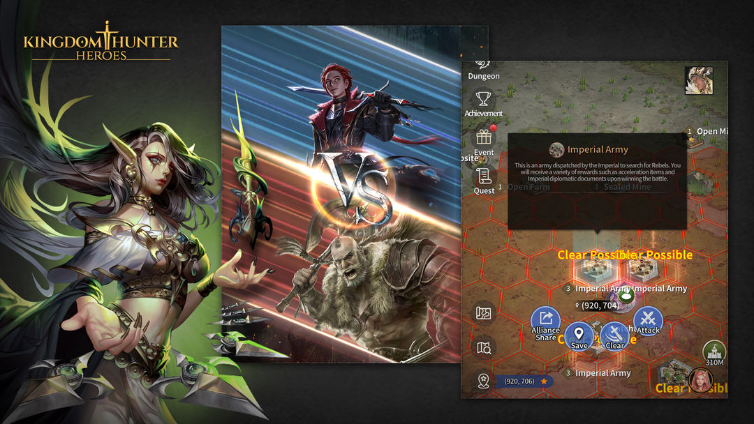 Kingdom Hunter Heroes screenshot game