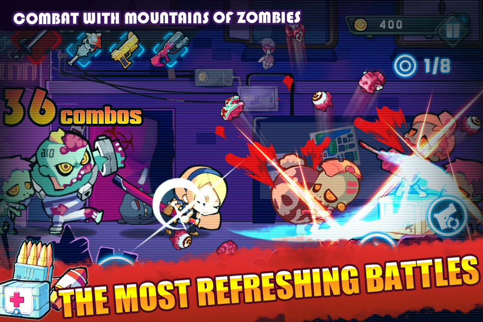 Frenzy Zombie Game Screenshot