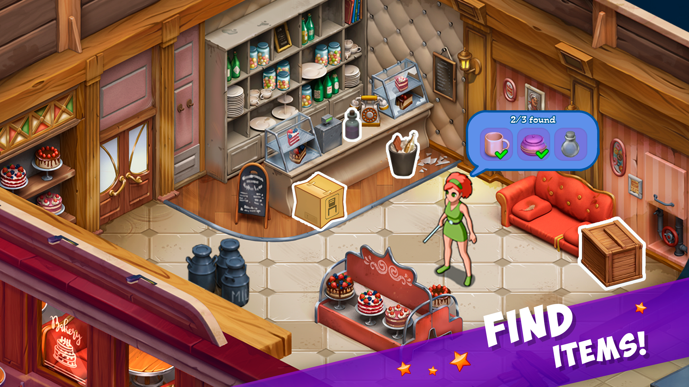Ghost Town: Mystery Match Game Game Screenshot