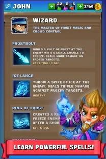 Cuplikan Layar Game World Of Wizards