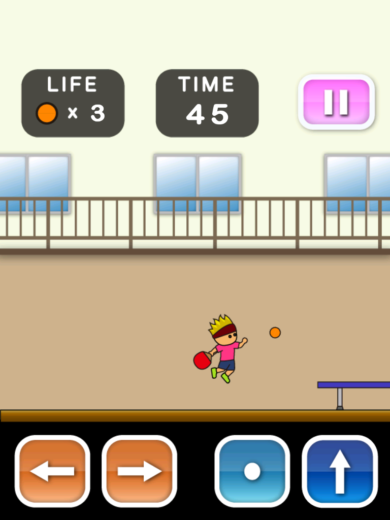 トニーくんの鬼ピンポン Game Screenshot