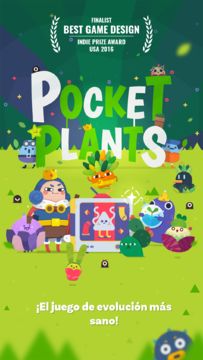 Captura de Pantalla del Juego Pocket Plants: Plantas Juego