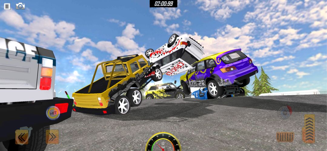 Screenshot of Demolition Derby 4