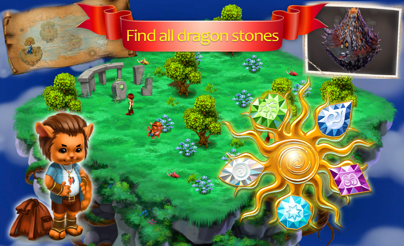 Dragon Stones ภาพหน้าจอเกม