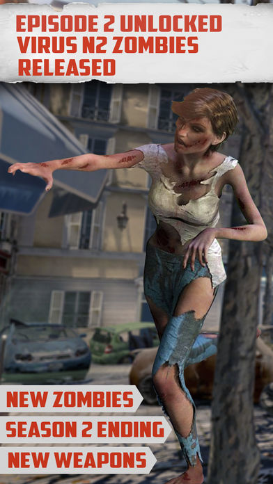 Screenshot of Monster Zombie Plague War - Virtual Reality (VR)