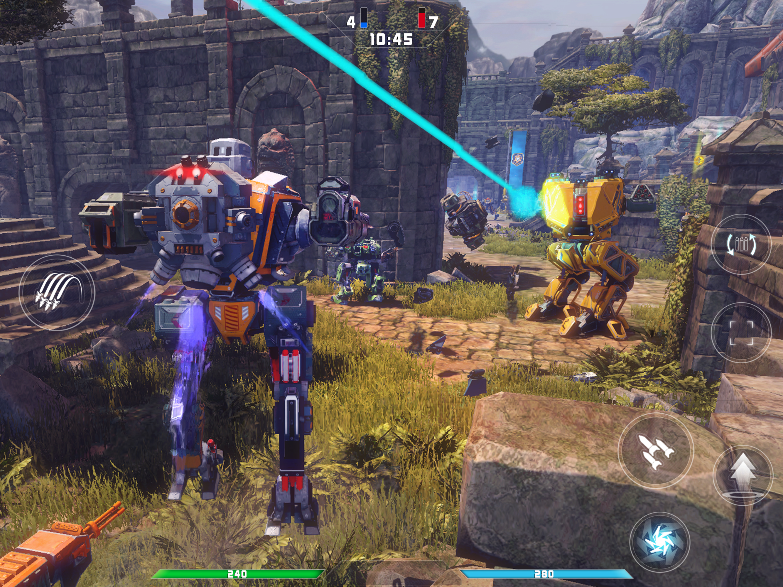 Titan Glory Game Screenshot