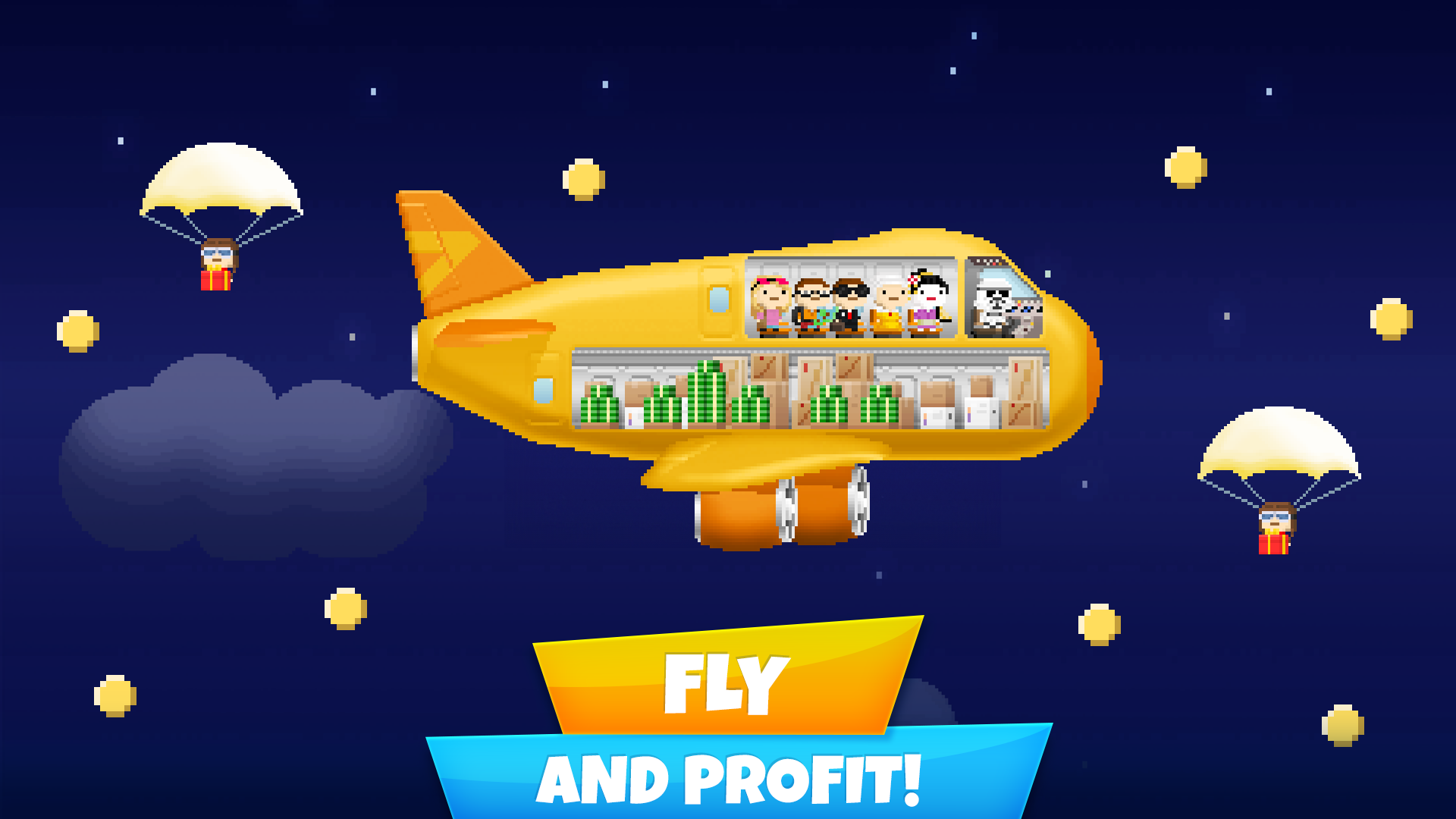 Pocket Planes: Airline Tycoon ภาพหน้าจอเกม