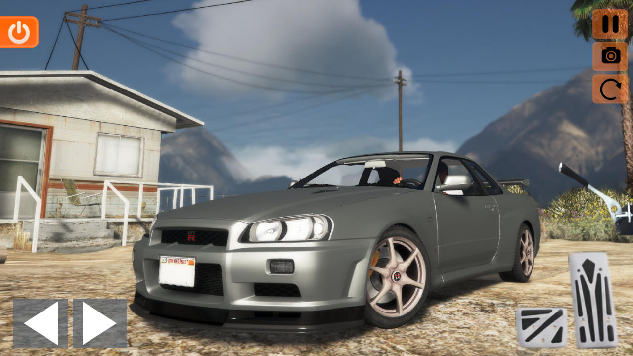 Nissan JZ Vintage: R34 Engine Game Screenshot