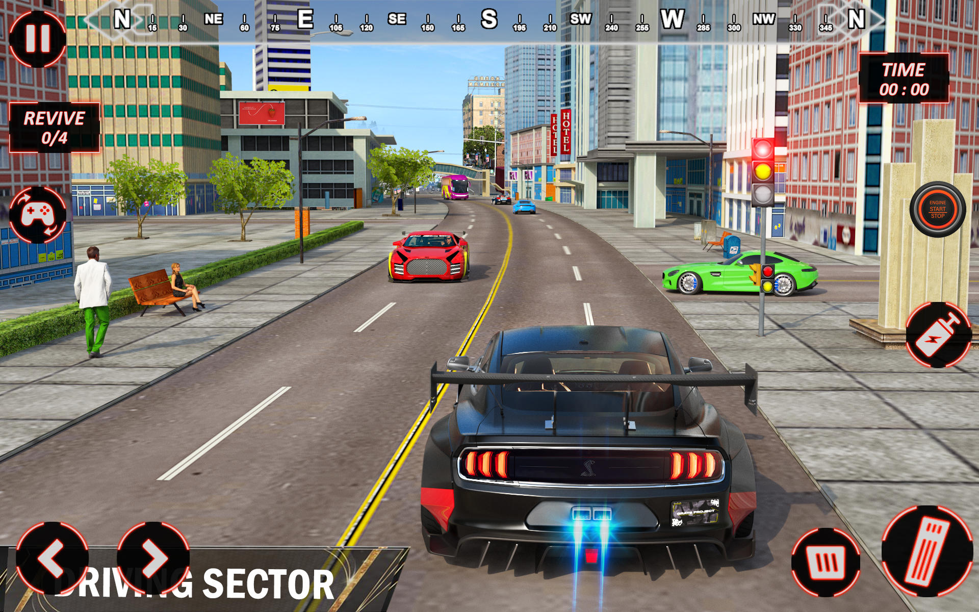 Screenshot of R8 Car Games