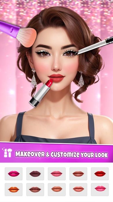 Makeup Game - Fashion Makeover 遊戲截圖
