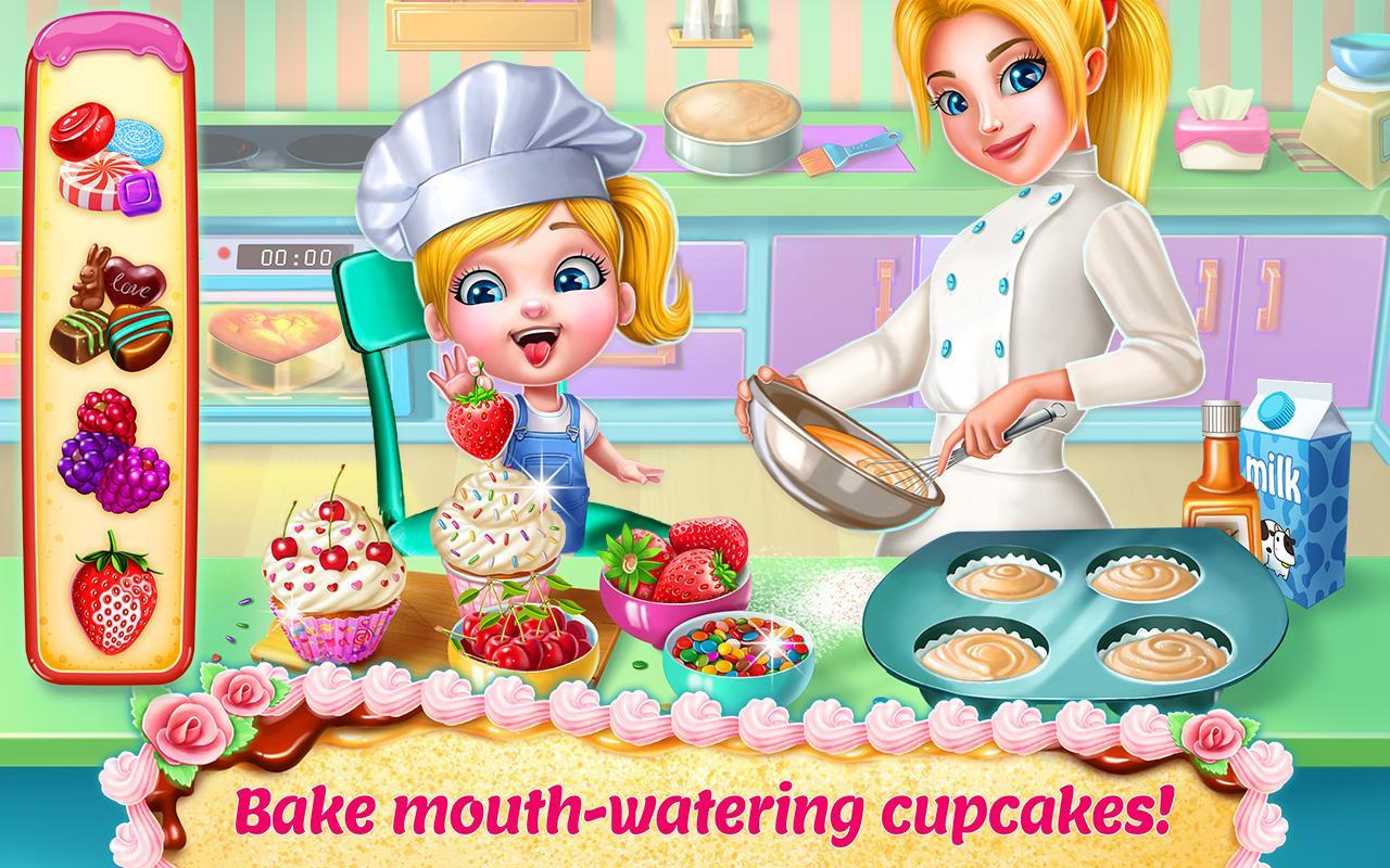 Real Cake Maker 3D Bakery Game Screenshot
