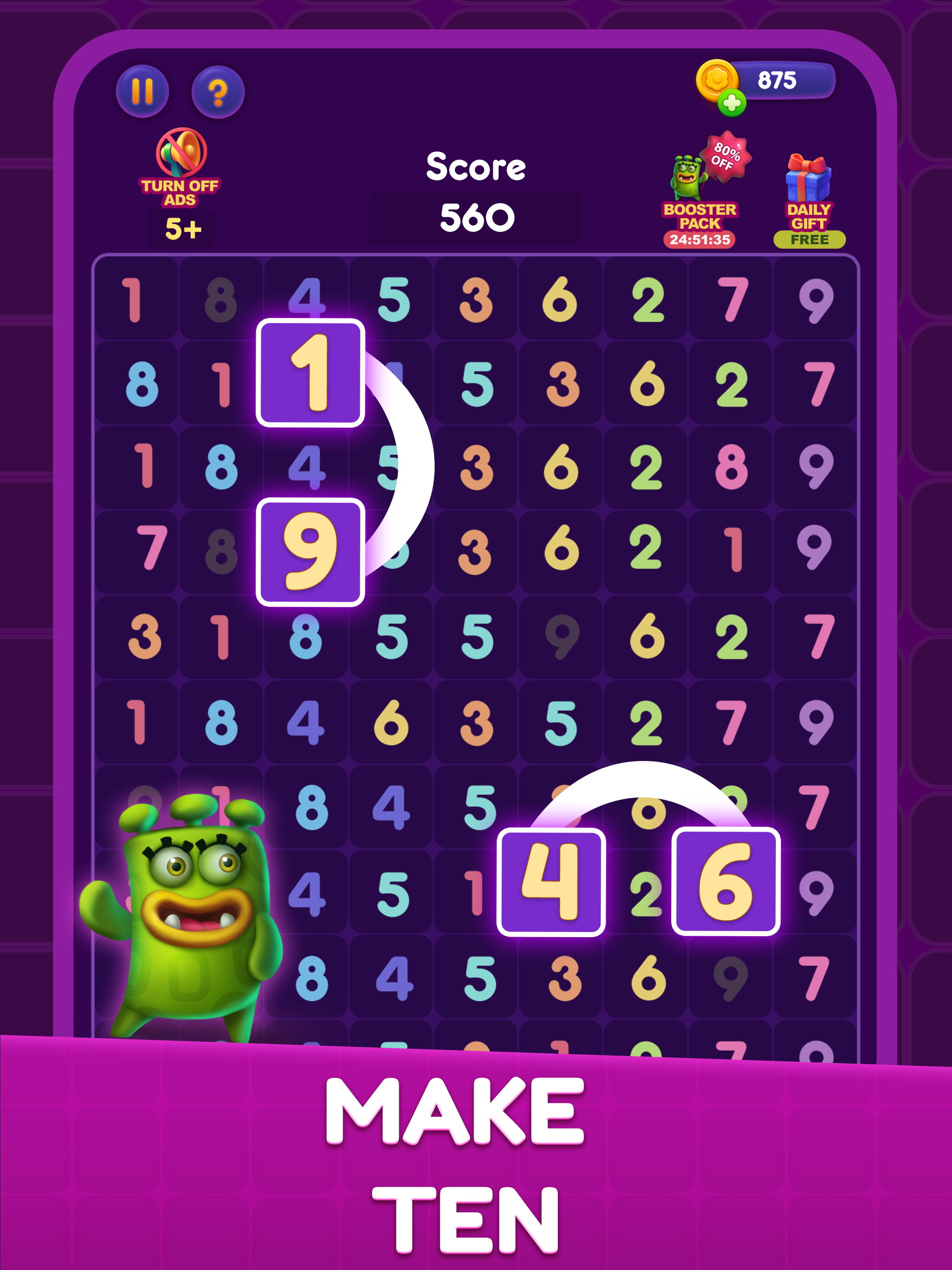 Wow number: Match Ten Puzzle android iOS apk download for free-TapTap