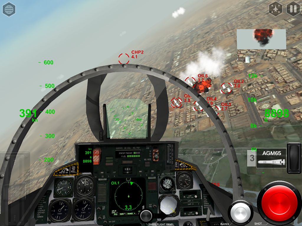 Screenshot of AirFighters Pro