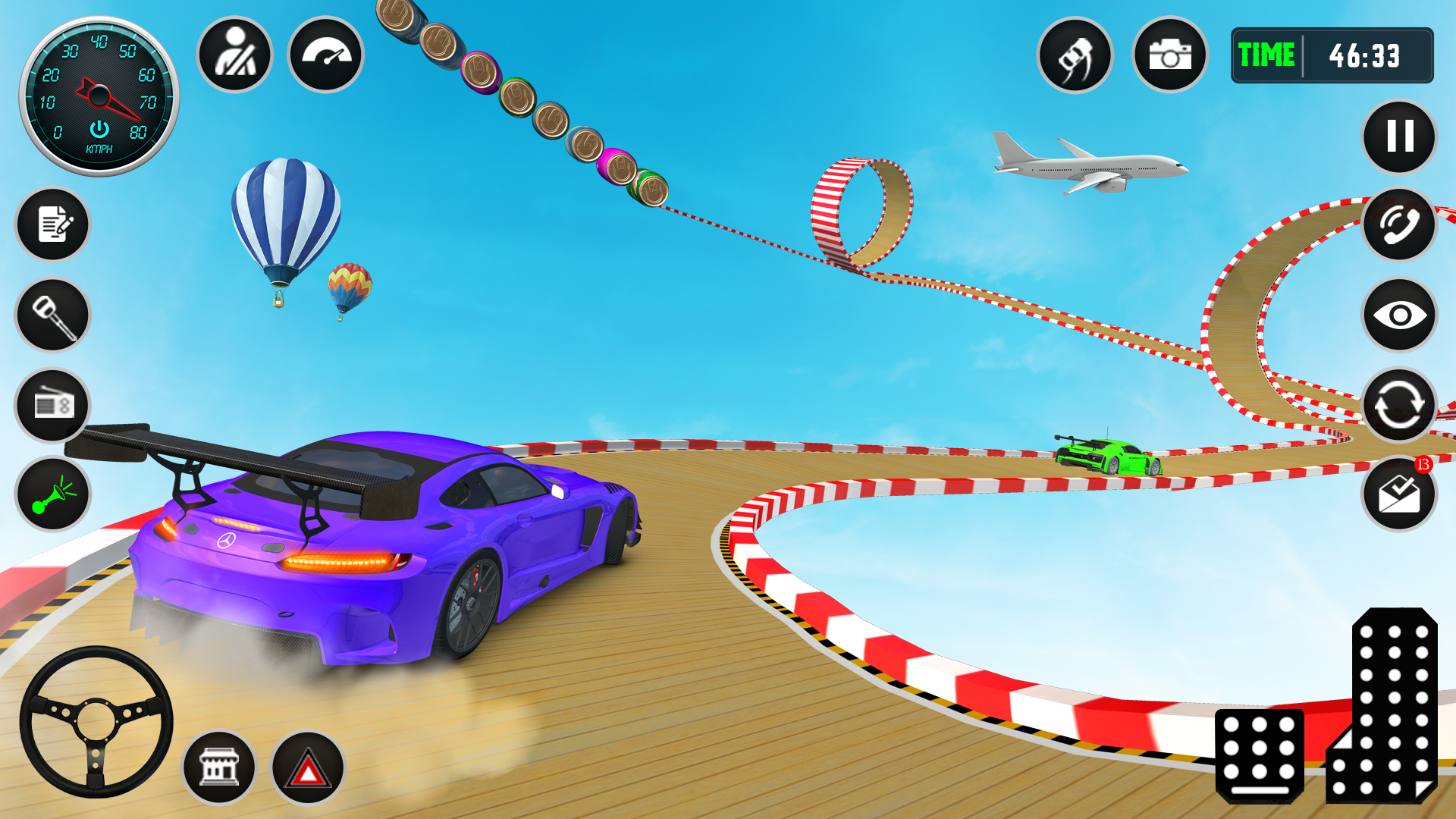 Скриншот игры Ramp Car Stunt Racing Game