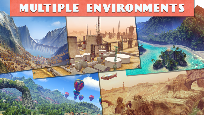 Sky Gamblers Races Game Screenshot