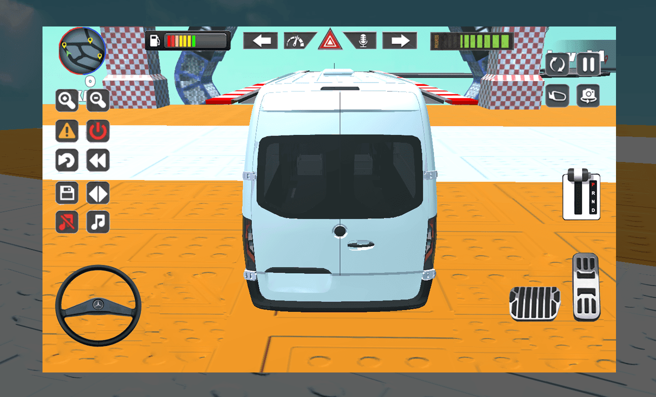 Mercedes Sprinter Car Delivery screenshot game