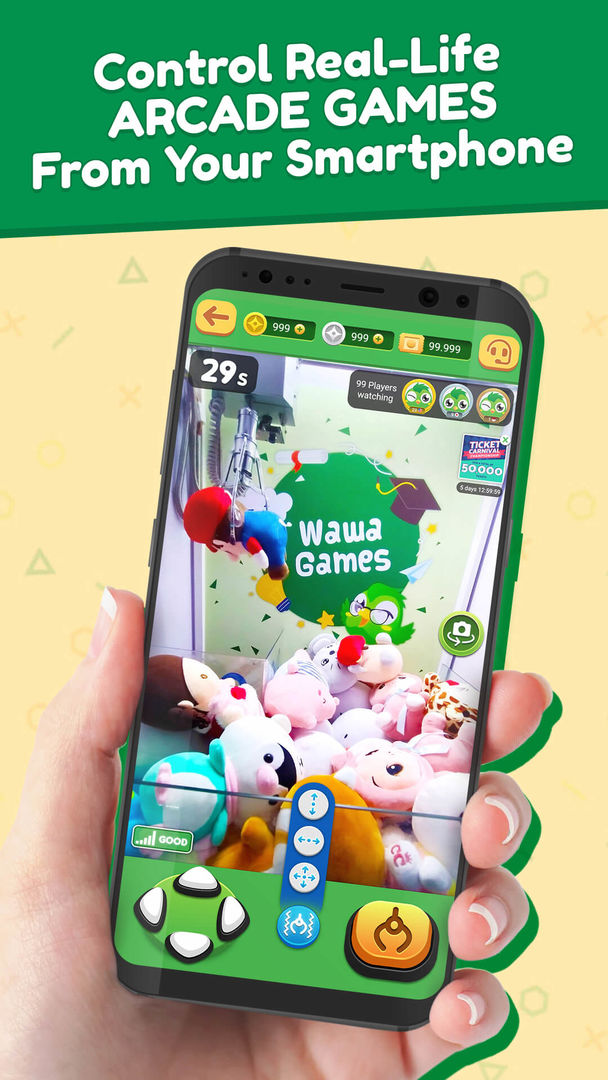Wawa - Real Claw Machines screenshot game