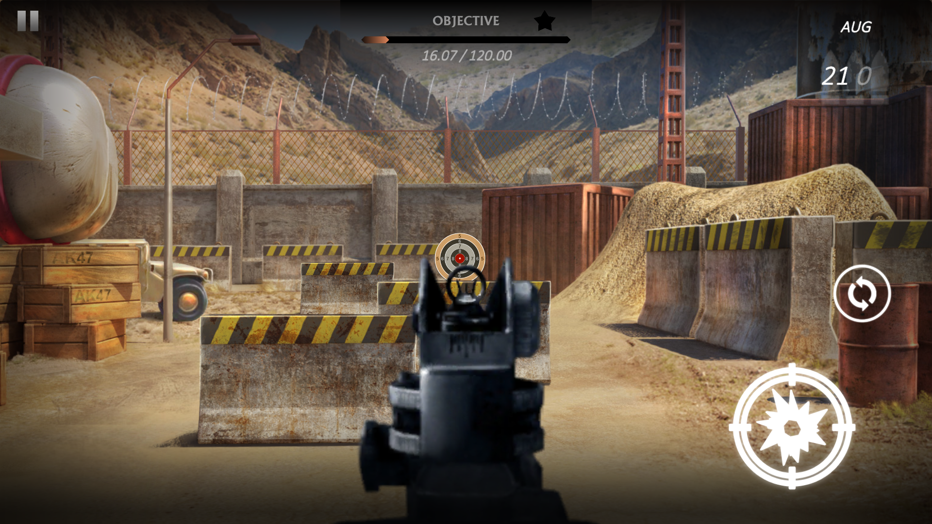 Canyon Shooting 2 - Free Shooting Range Game Screenshot