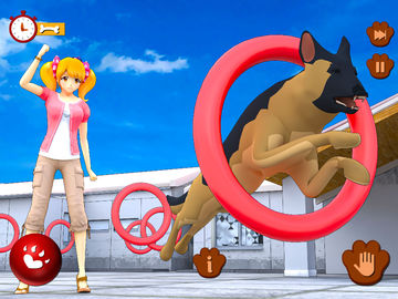 Dog Game:Cute Pet Simulator 3D ภาพหน้าจอเกม
