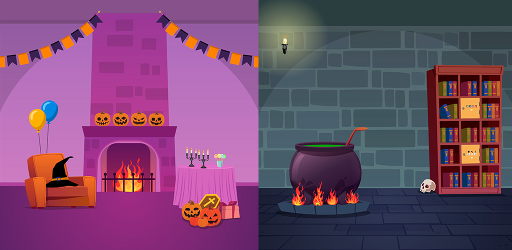 Jogo de Fuga Casa de Halloween versão móvel andróide iOS apk baixar  gratuitamente-TapTap