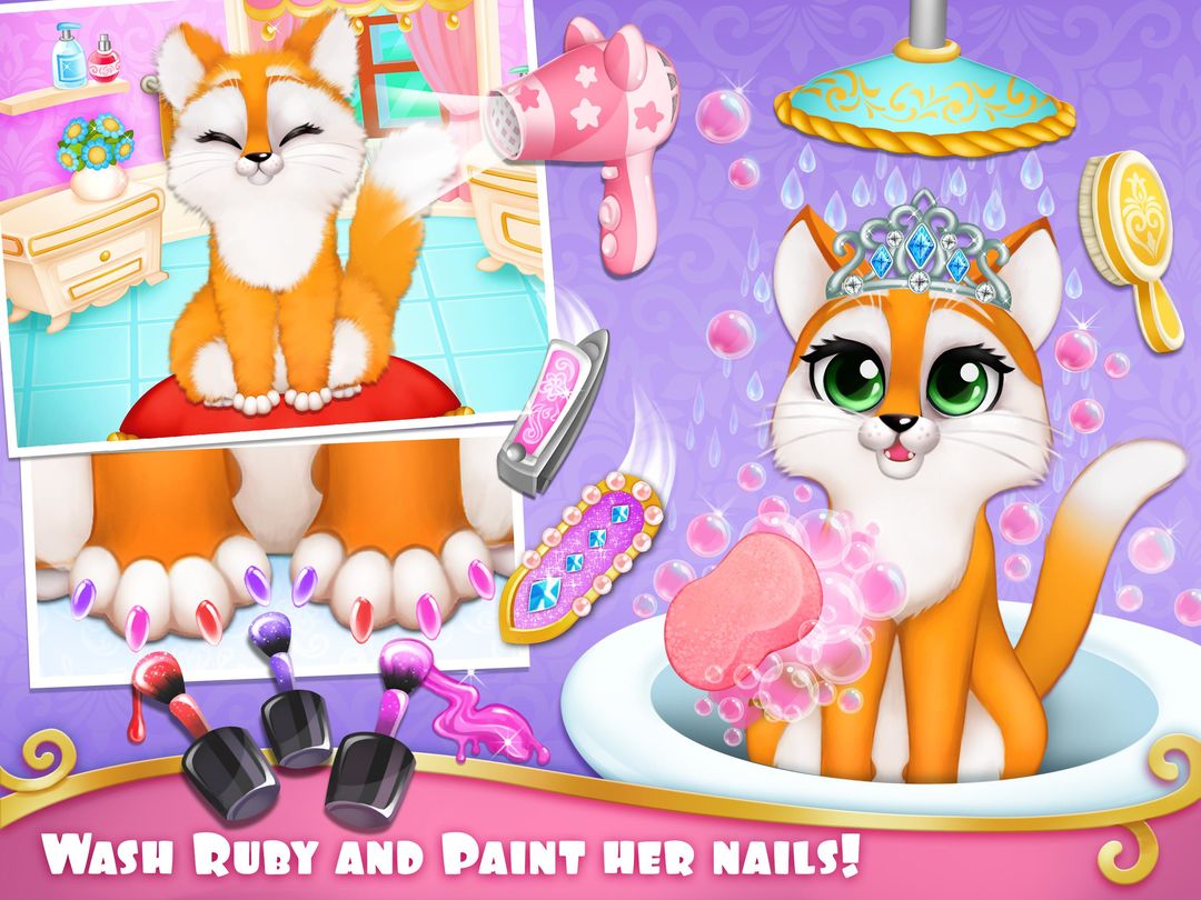 Royal Darlings 2 - Princess & Pet Fun screenshot game