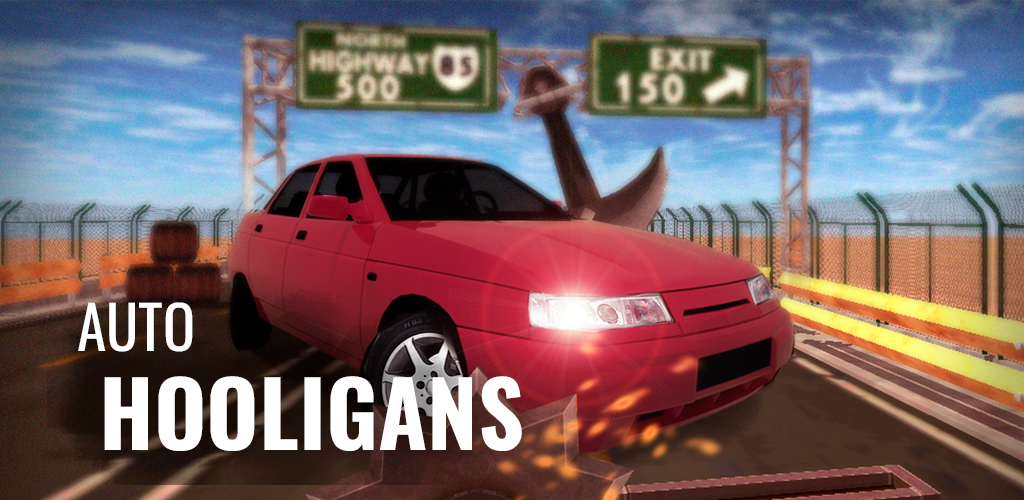 Banner of Auto Hooligans: 익스트림 스턴트 레이싱 