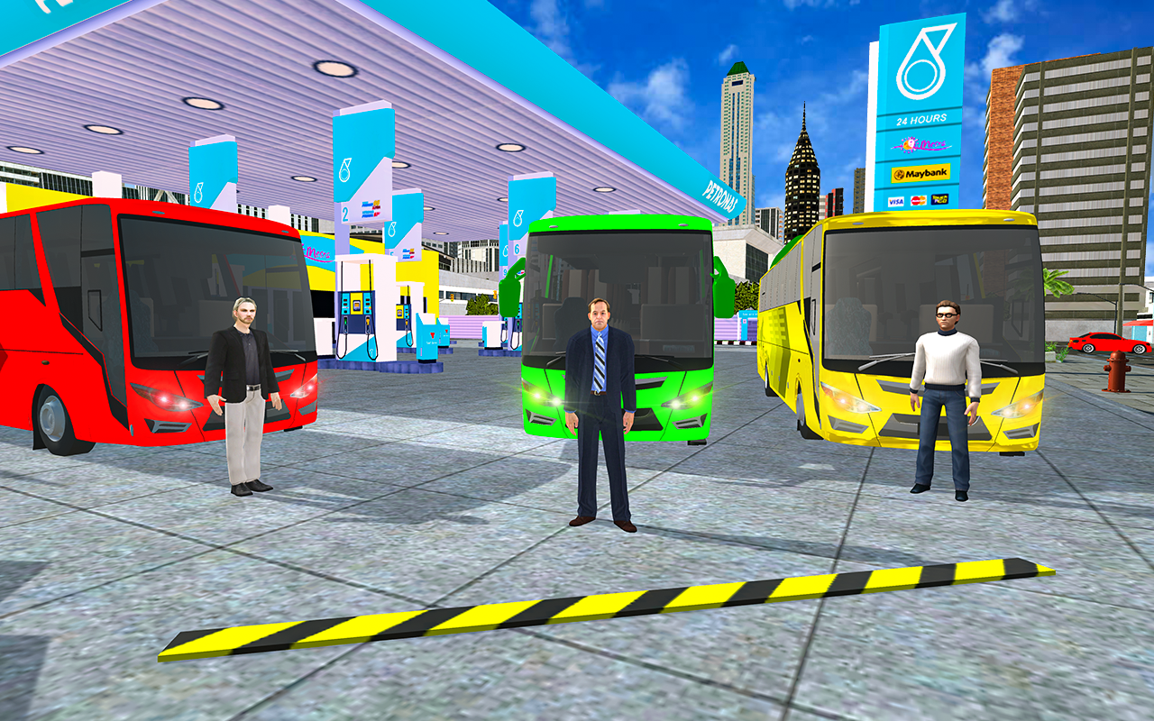 Screenshot 1 of เกมรถบัส 2023 : จำลองรถบัส 2