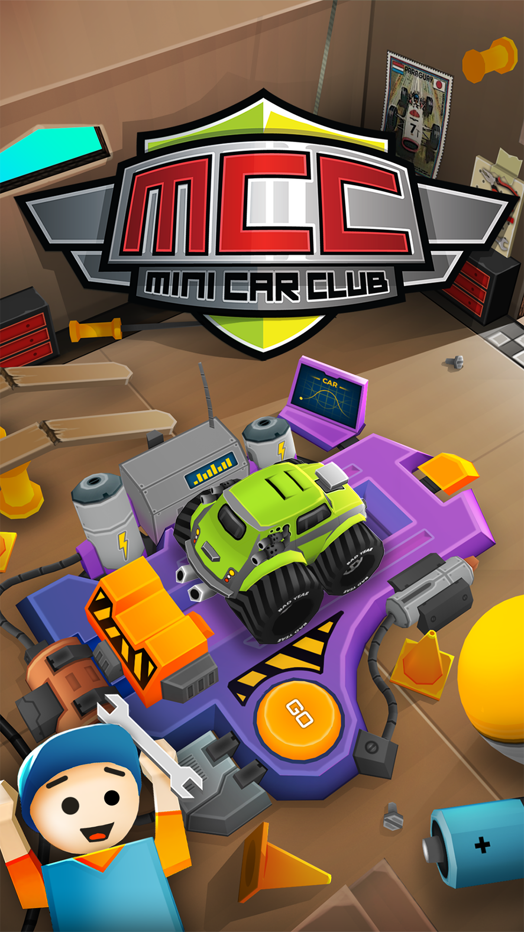 Mini Car Club Game Screenshot