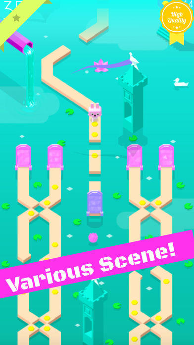 指尖龙之丘跑酷2016：跑酷游戏免费 Game Screenshot