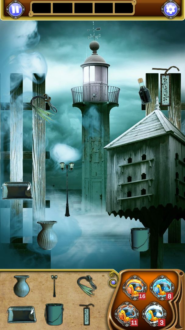 Screenshot of Hidden Object: Ghostly Manor