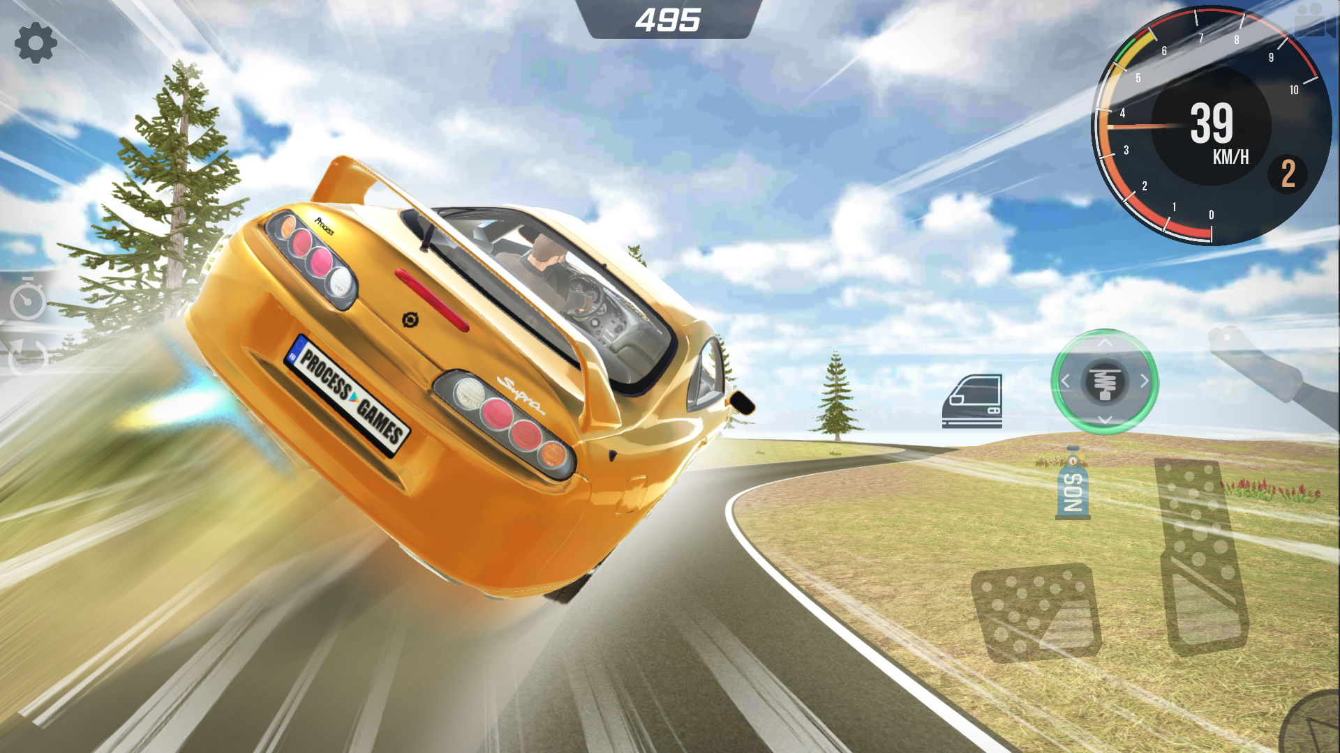Supra Drift Simulator Game Screenshot