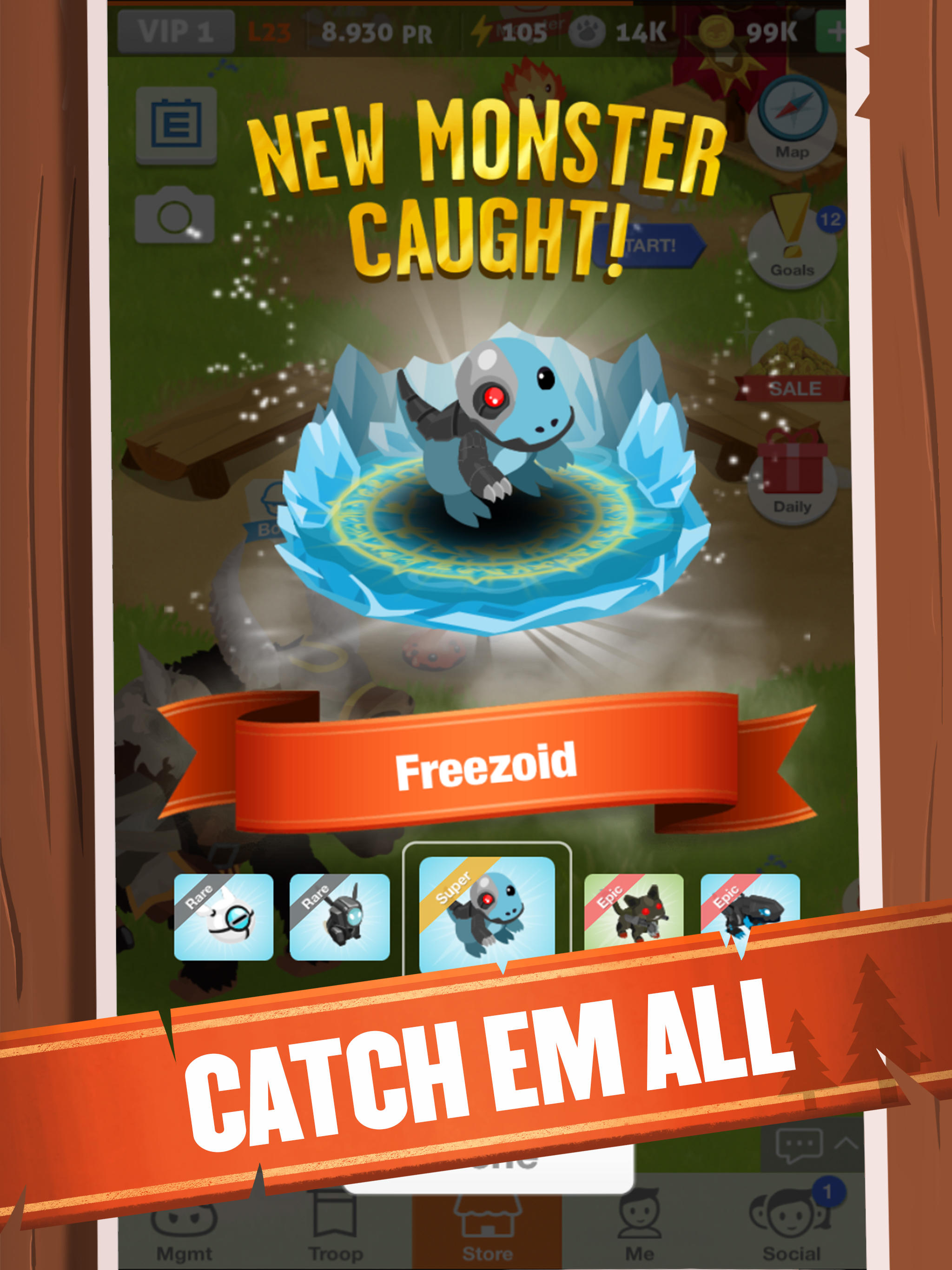 Battle Camp - Monster Catching Game Screenshot