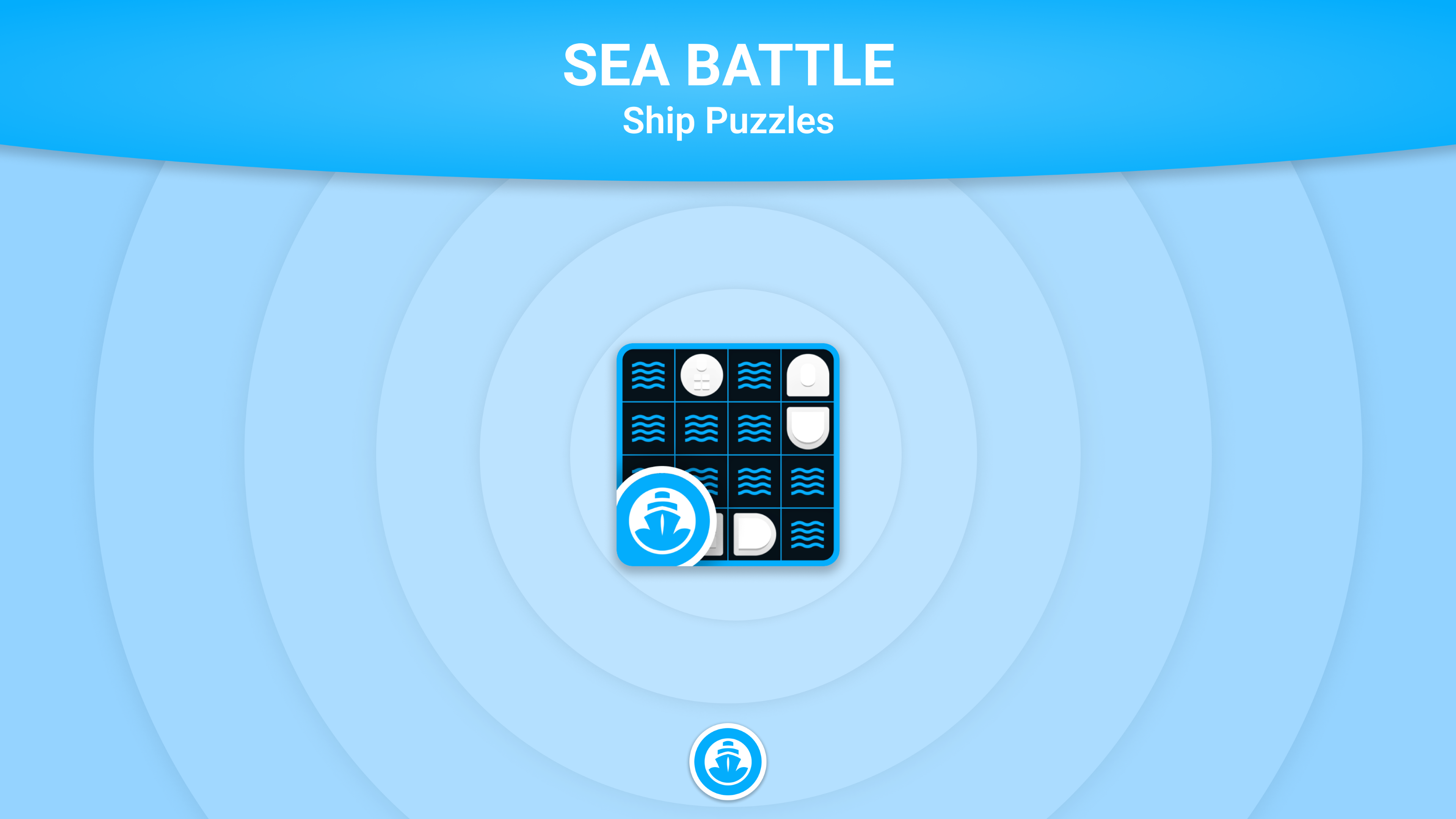Battle Ships - Sea Puzzles Game Screenshot
