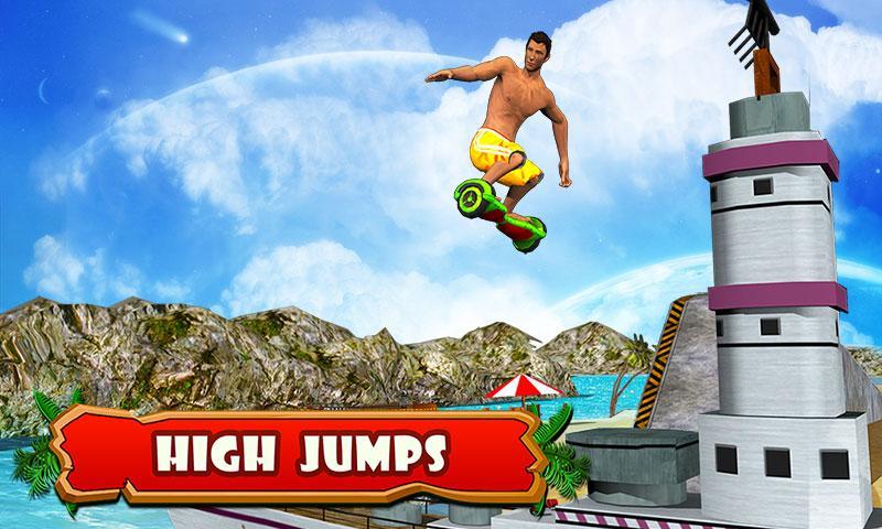 Hoverboard Stunts 2016 Game Screenshot