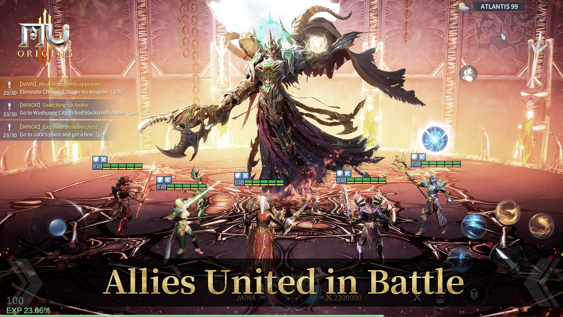 MU ORIGIN 3:Necromancer Game Screenshot