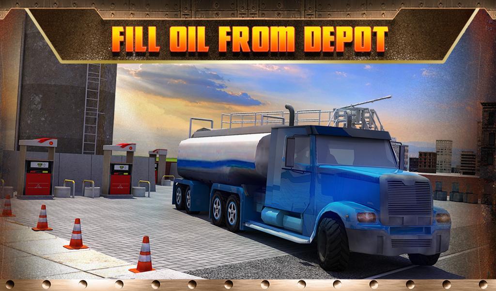 Oil Transport Truck 2016 Game Screenshot