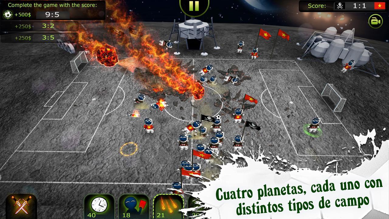 Captura de Pantalla del Juego FootLOL: Crazy Football game