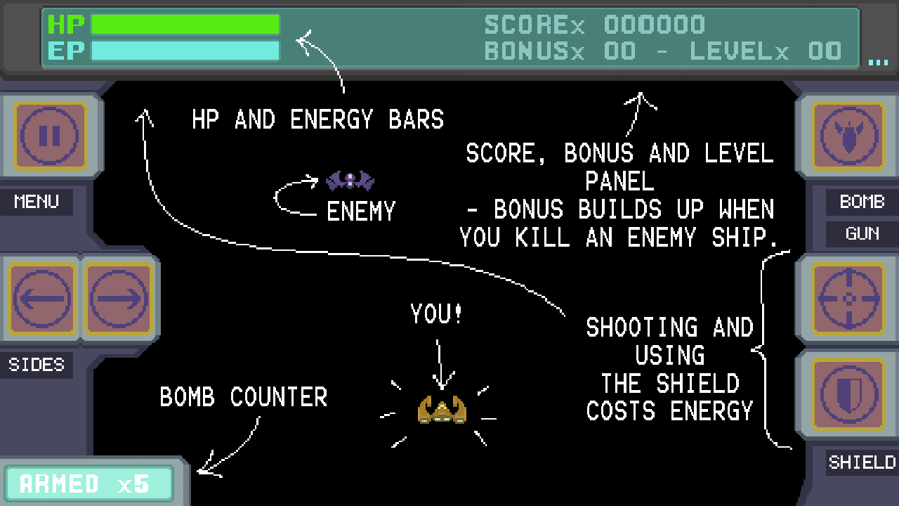 Space Renegade ゲームのスクリーンショット