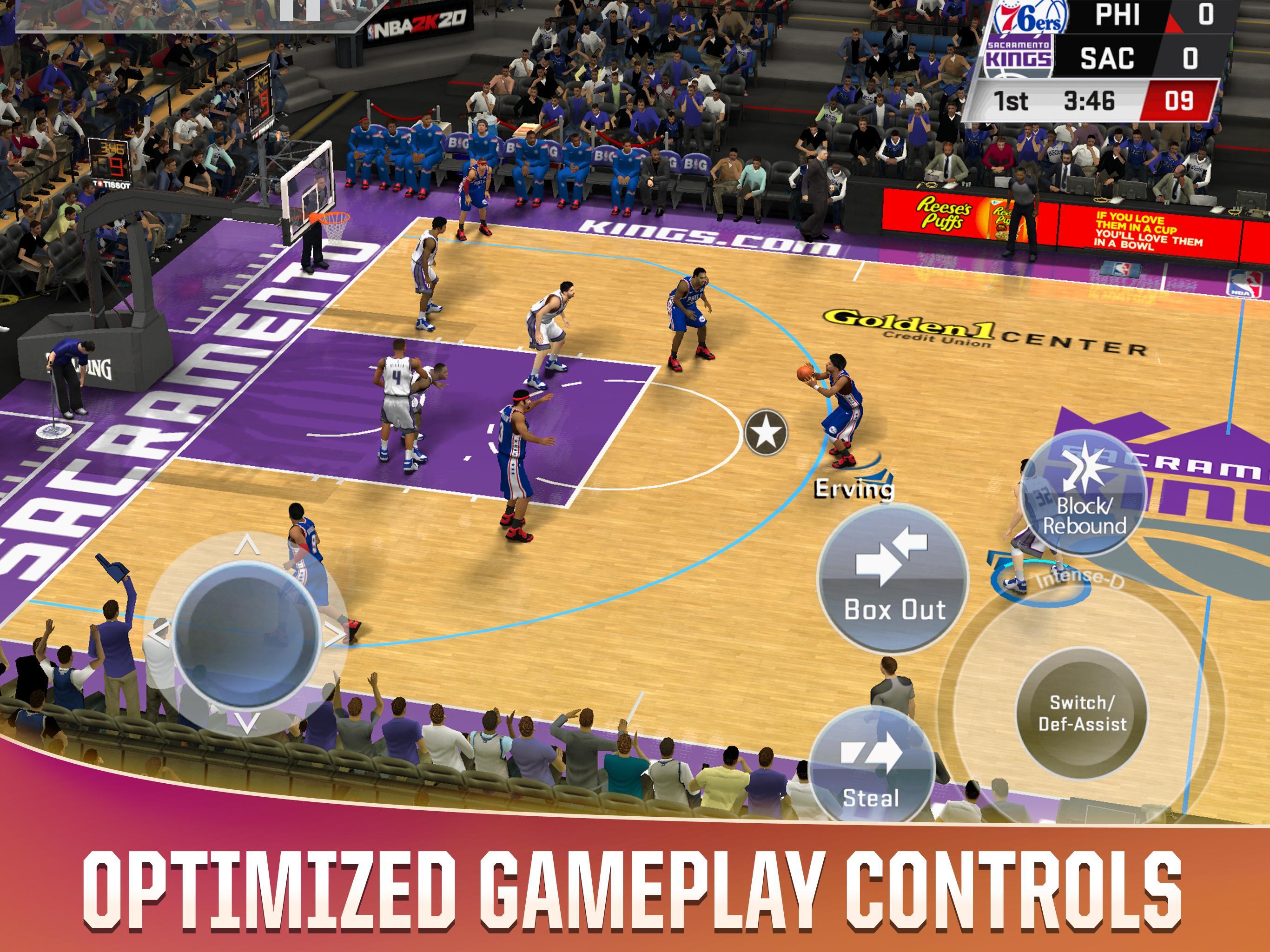 Screenshot of NBA 2K20