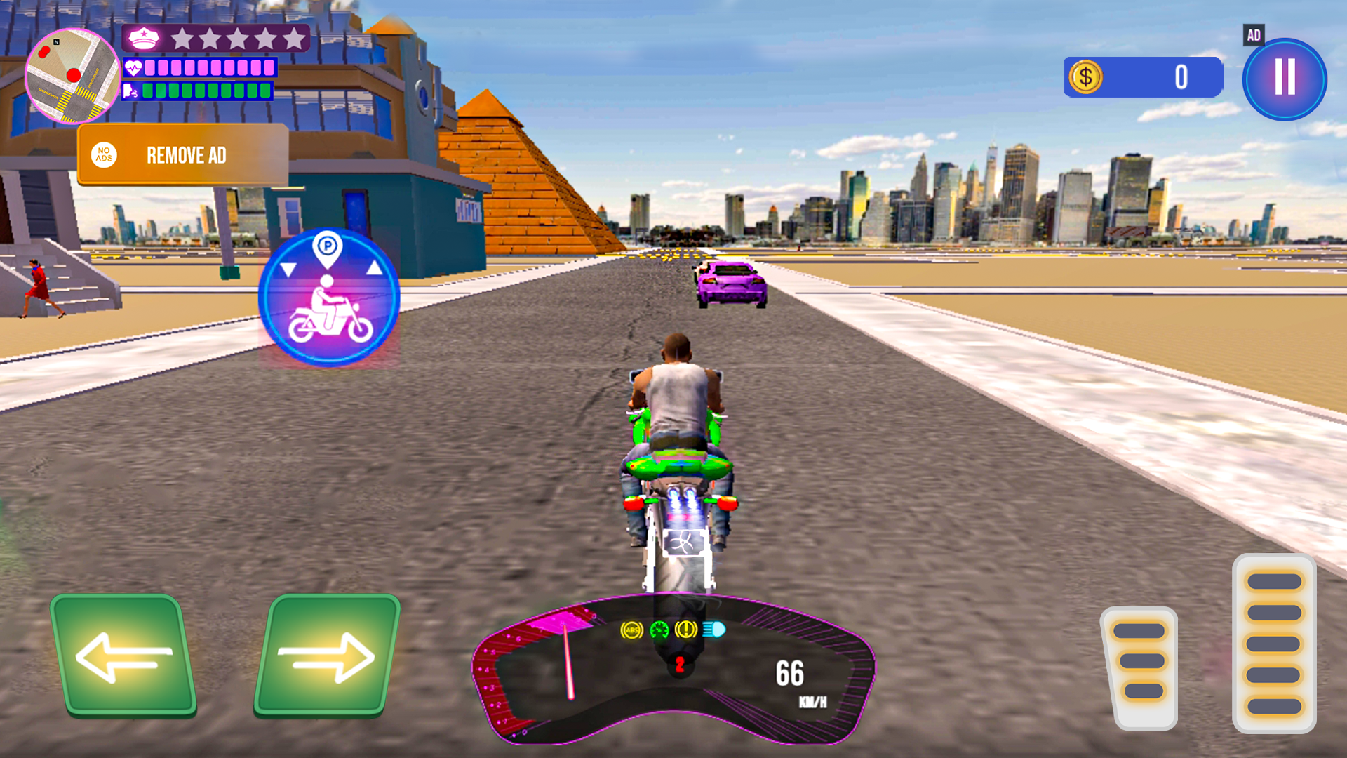 Open World Street Gangster Game Screenshot