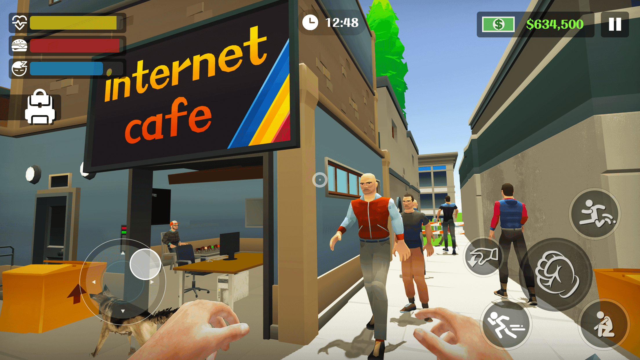 Screenshot 1 of Simulateur de cybercafé Internet 1.0.1