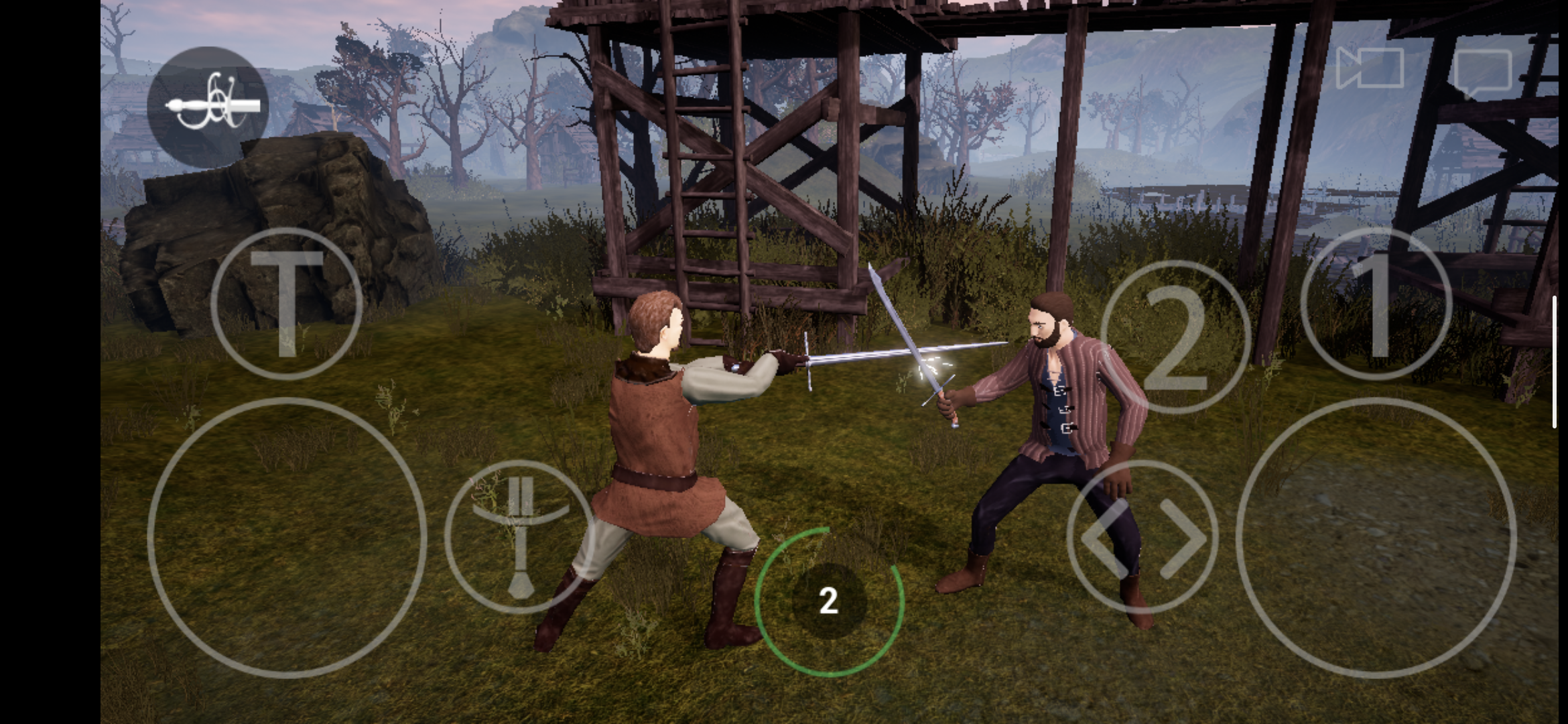 Nimble Blade Game Screenshot