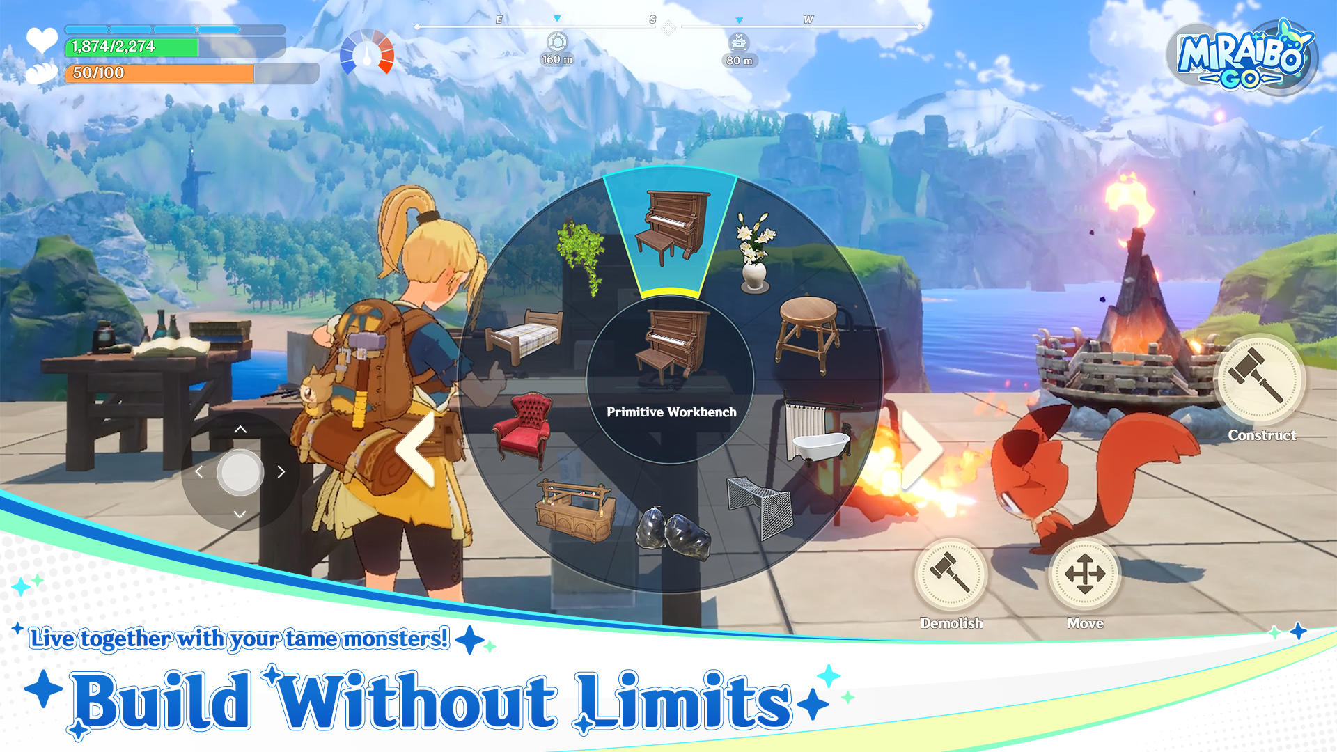 Miraibo GO Game Screenshot