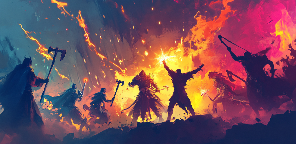 Banner of Powerlust: Action RPG Offline 