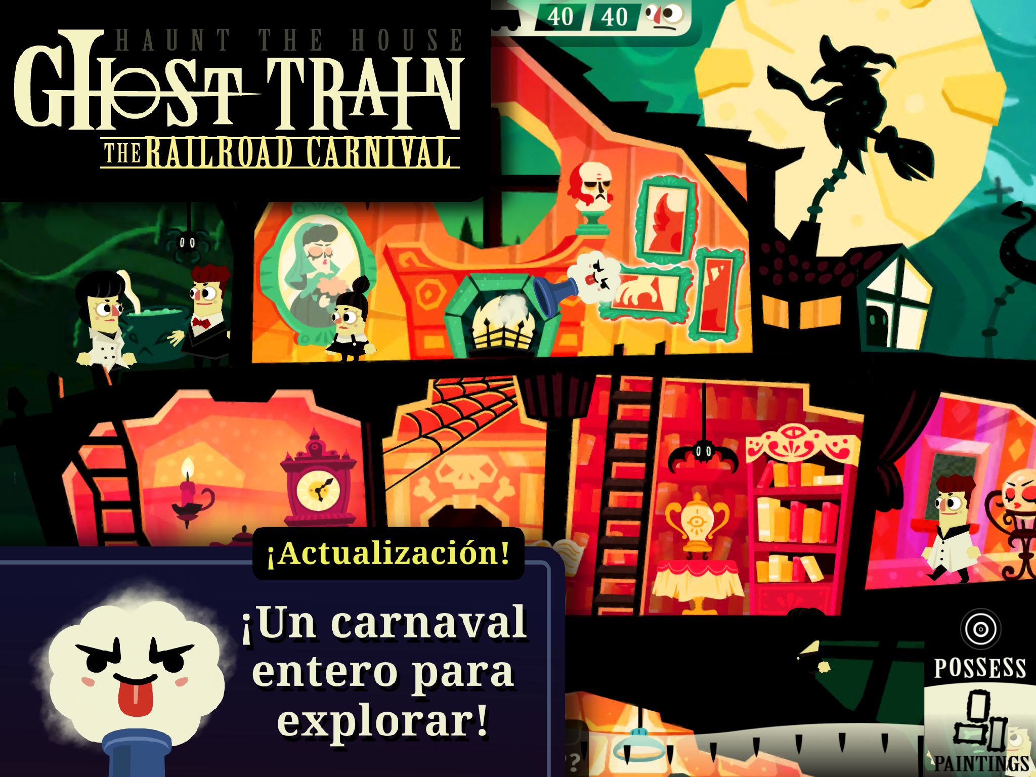 Captura de Pantalla del Juego Haunt the House: Terrortown