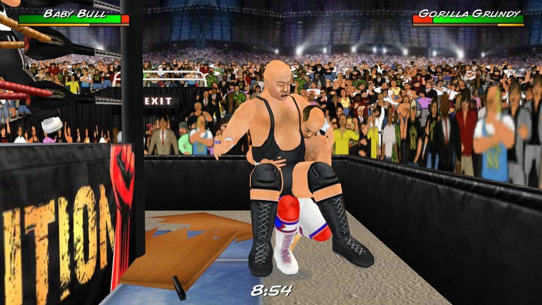 Wrestling Revolution 3D ภาพหน้าจอเกม