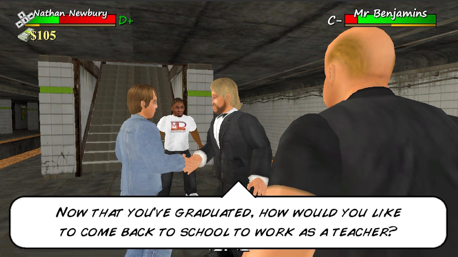 Old School screenshot game