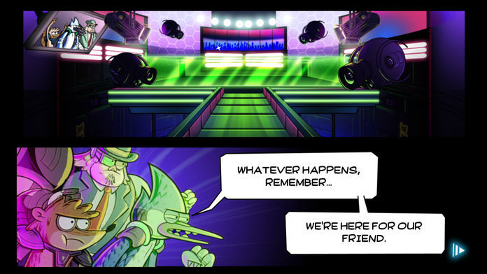 Screenshot of Grudgeball: Enter the Chaosphere – Regular Show's Extreme Sport of the Future